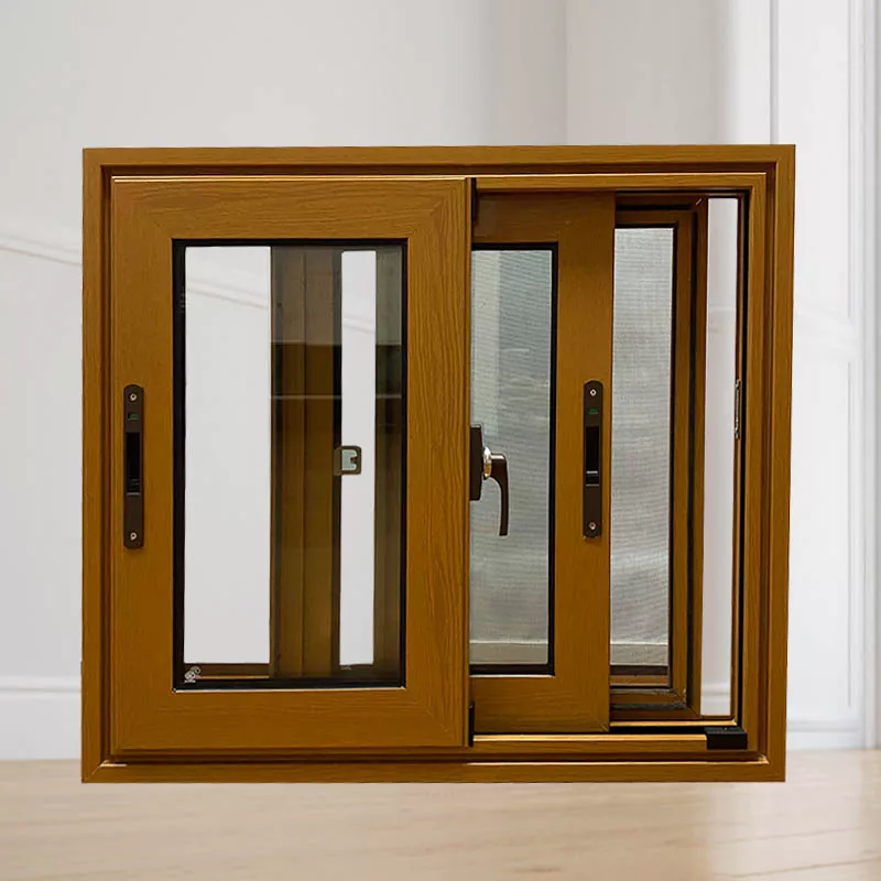 Aluminium lignum Windows