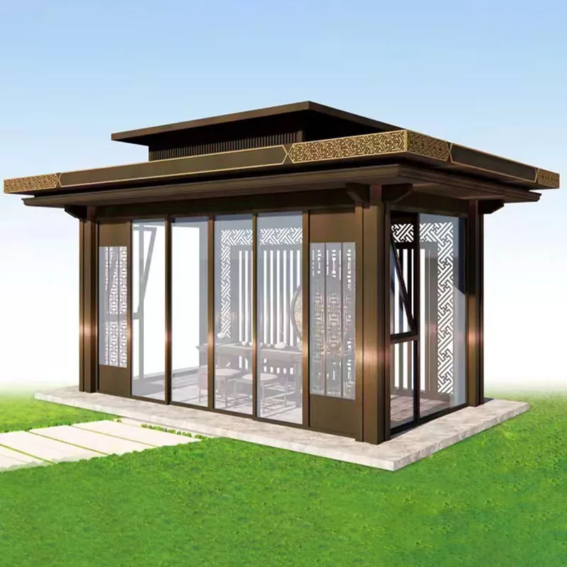 Seres style paviliones